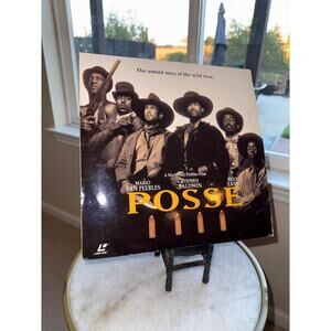 Posse (1993) LaserDisc Widescreen CLV Mario Van Peebles Western PolyGram